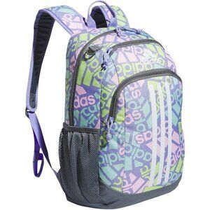 Adidas Young BTS Creator 2 Backpack School Bag Multi Collage Light Purple